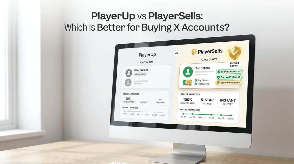 PlayerUp vs PlayerSells: Which Is Better for Buying X Accounts?